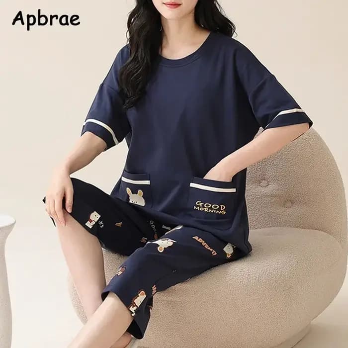Pyjama Capris d'été pour femmes