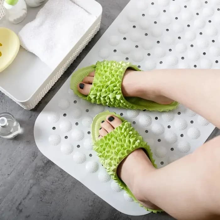 Décontracté drôle créatif Durian pantoufles anti-dérapant maillots de bain appartements
