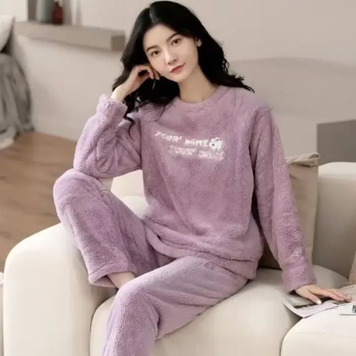 Vêtements de nuit chauds pour l'hiver