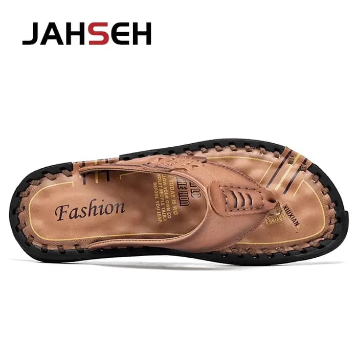 Pantoufles de marque faites à la main pour hommes