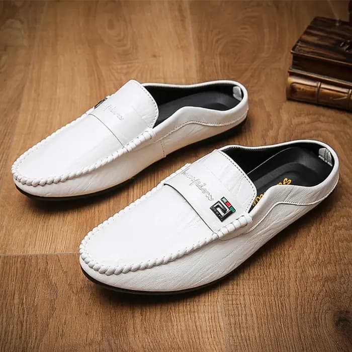 Pantoufles d'Niken Cuir pour Homme