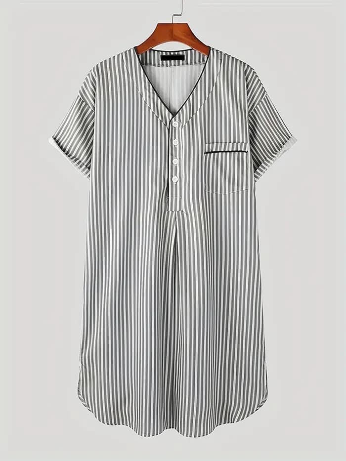 Pyjama décontracté pour homme à manches courtes