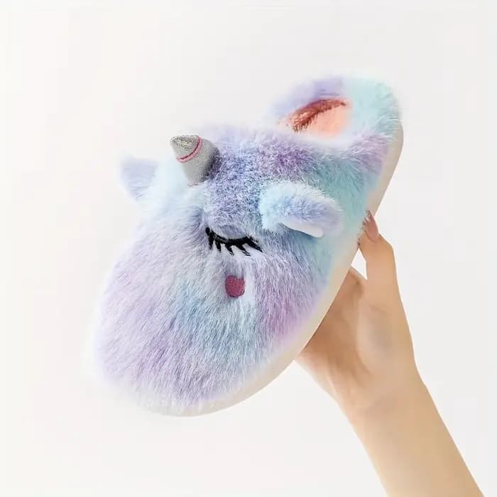 Pantoufles chaudes en forme de nuage pour femmes