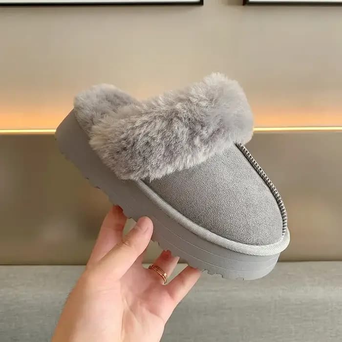 Pantoufles en Fourrure pour Femme
