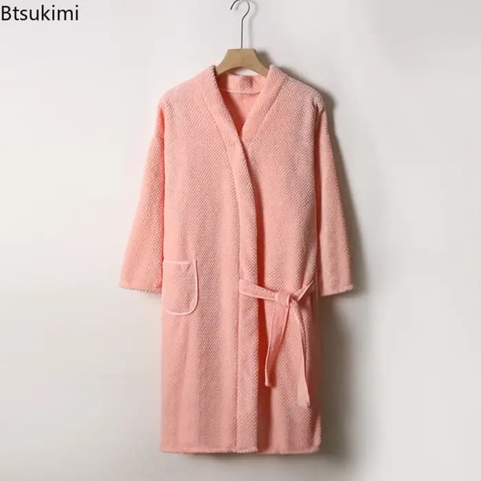 Peignoir en éponge, vêtements de nuit