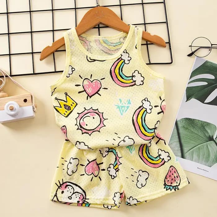 Pyjama court à carreaux pour garçon de 1 à 9 ans, tenue 2024 100% coton, 2 pièces, noir et blanc