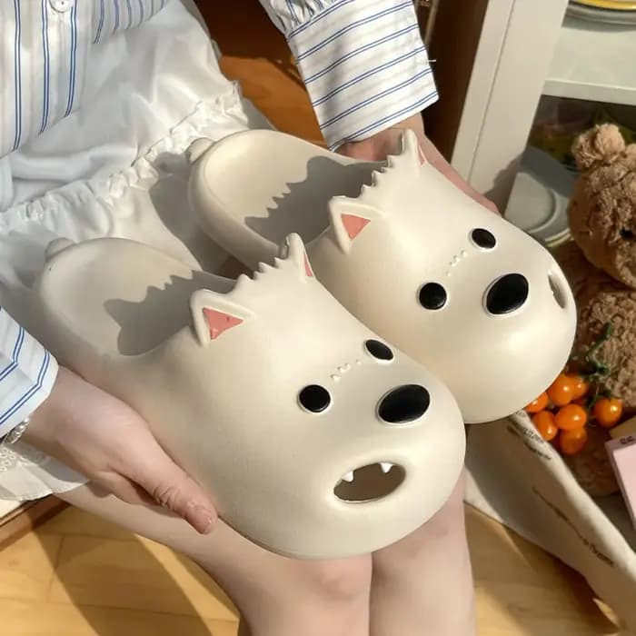 Pantoufles créatives West Highland White Terrier