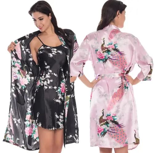 SpaRogerss-Ensemble de Robe et Camisole pour Femme