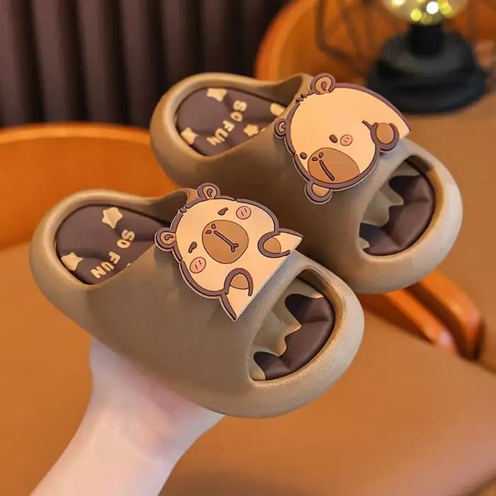 Chaussons Capybara Cartoon Antidérapants Confortables Chaussures d'intérieur et d'extérieur