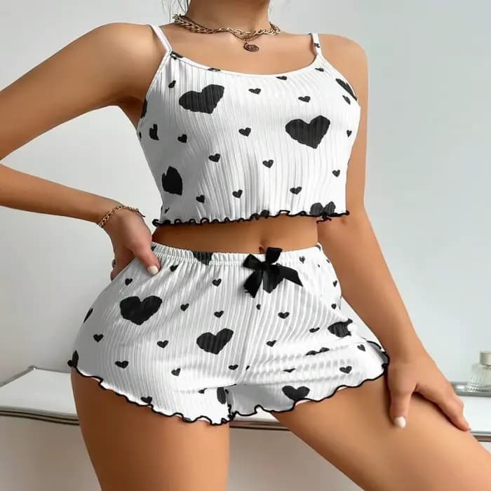 Nouveau pyjama trois pièces pour femmes