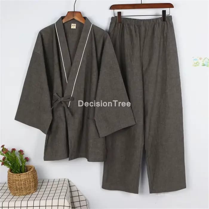 2023 pyjamas hommes vêtements de nuit kimono japonais pyjamas ensembles shorts homewear peignoir pei