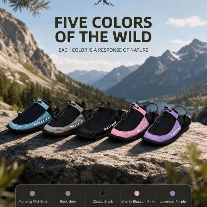 1 paire de pantoufles de voyage antidérapantes, ultra légères, pliables, résistantes à l'eau, respirantes, en nylon, pantoufles de plage, pour voyage en plein air