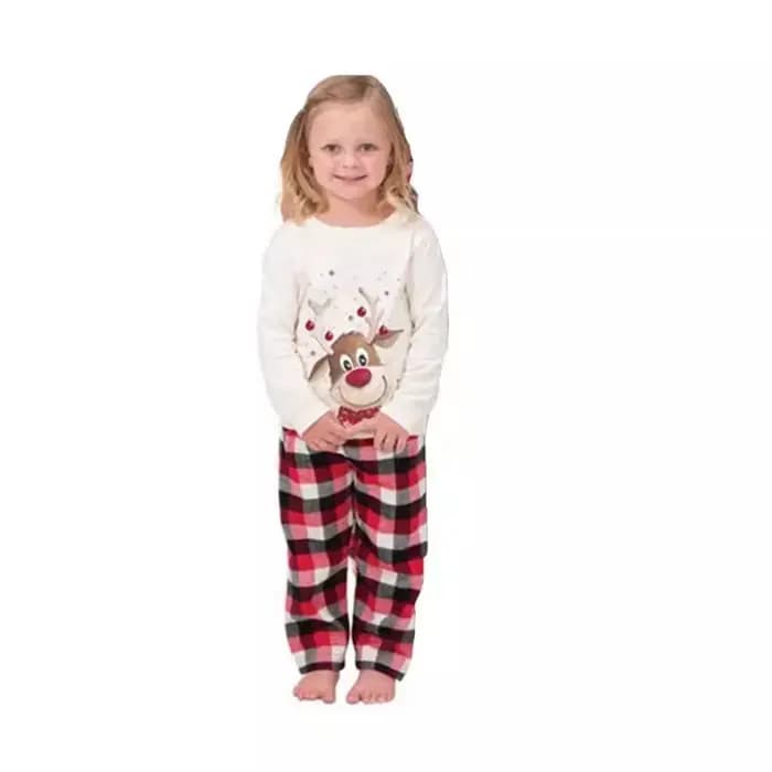 Ensembles de pyjamas assortis pour la famille de Noël