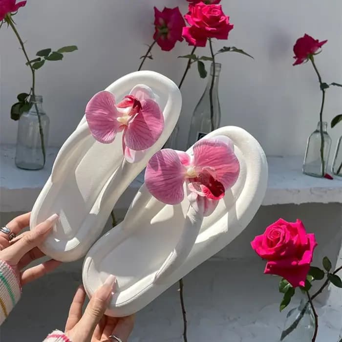 Nouvelles tongs EVA antidérapantes d'été à motif chevrons