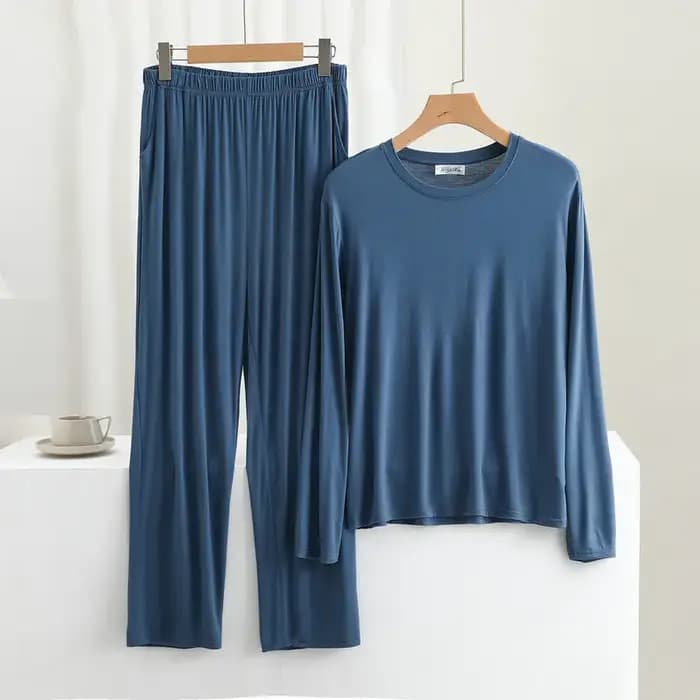Ensemble pyjama deux pièces en coton pour homme