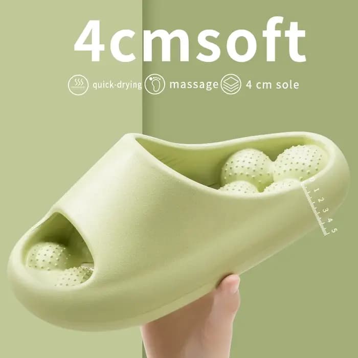 Chaussons de salle de bain ergonomiques en EVA unisexes
