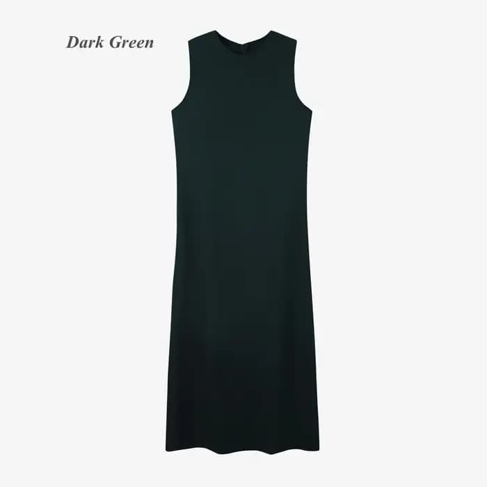 Robe à Fermeture Éclair en Modal Doux pour Femme