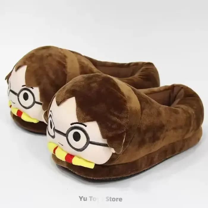 Harries Potters – pantoufles d'hiver en peluche