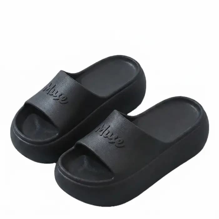 Chaussons de mode antidérapants à semelle épaisse