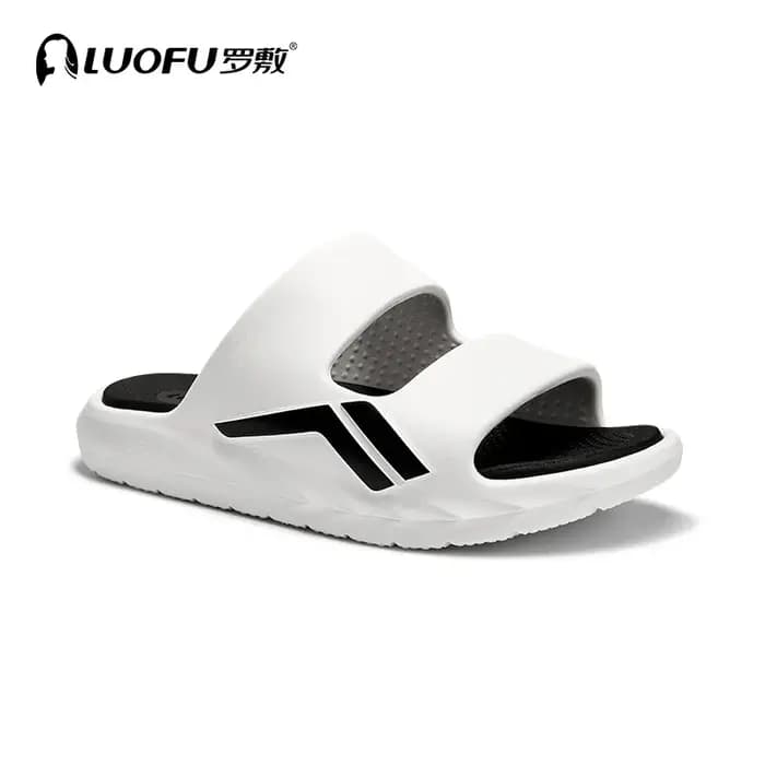 Luofu – Chaussons d'extérieur authentiques antidérapants pour hommes – Durables