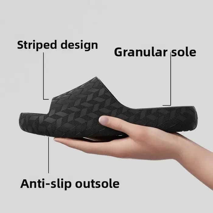 Chaussons antidérapants pour salle de bain, sandales à semelle épaisse et souple, chaussures d'intérieur pour hommes et femmes qui n'ont pas de mauvaise odeur.