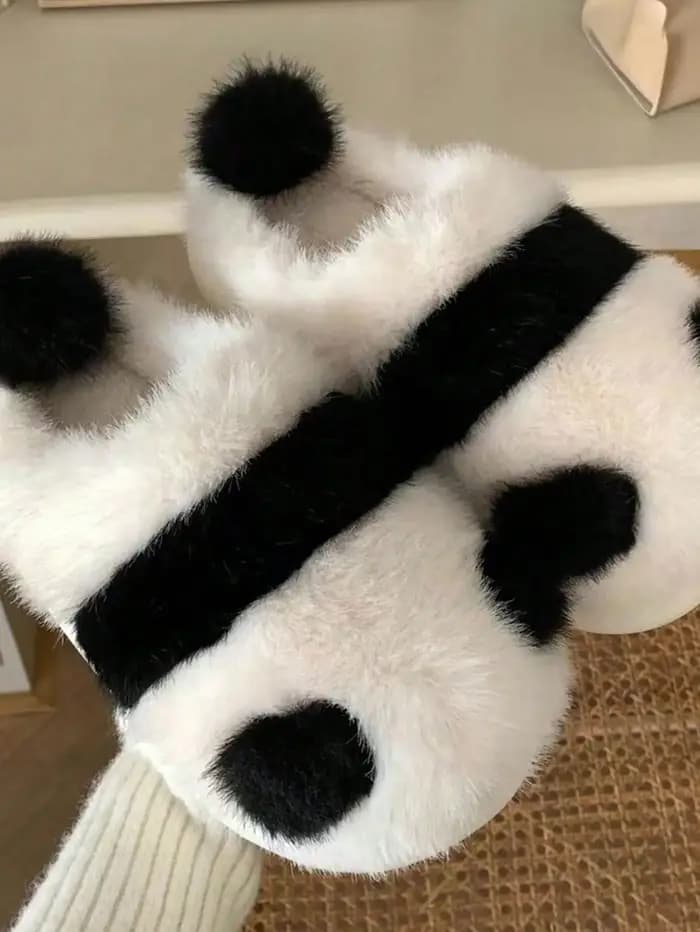 Pantoufles Panda Mignonnes et Tendance