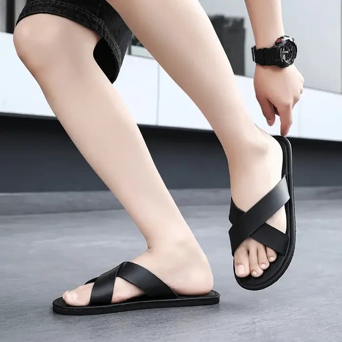 Chaussons pour hommes, intérieur/extérieur