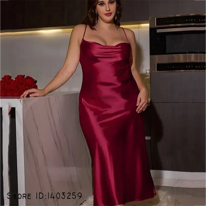 Grande taille 3XL-5XL femmes Twinset Robe ensemble chemise de nuit longue Kimono peignoir
