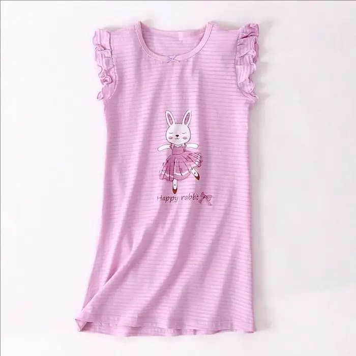 Nouvelle Robe de Nuit Lapin pour Enfants