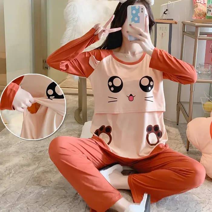 Ensembles de pyjamas de printemps pour femmes enceintes