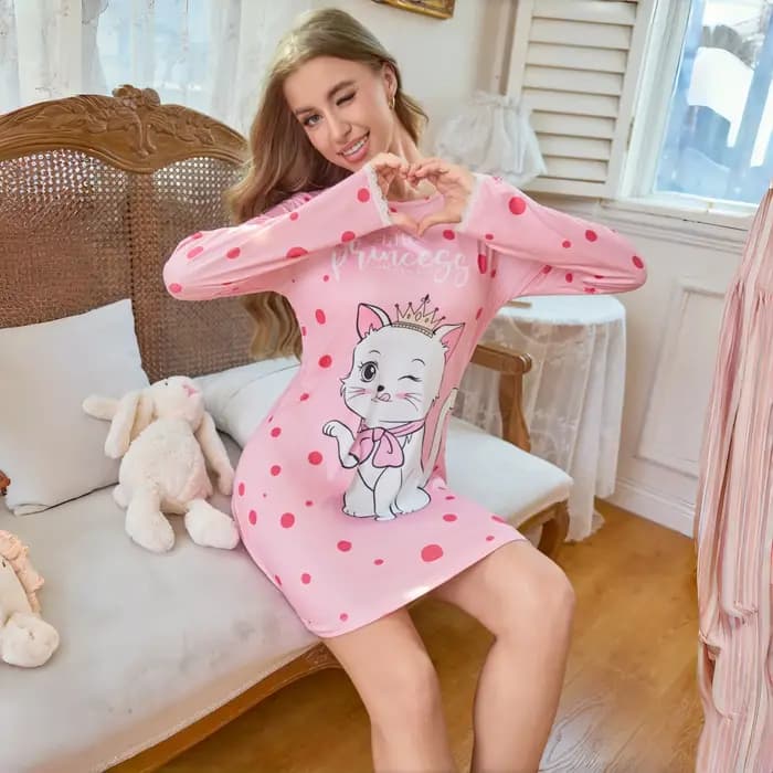 Robe longue pyjamas déshabillé dames chemises de nuit pour dormir vêtements