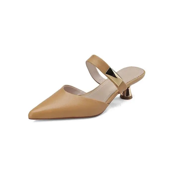 Pantoufles à bout pointu de Style coréen pour femmes
