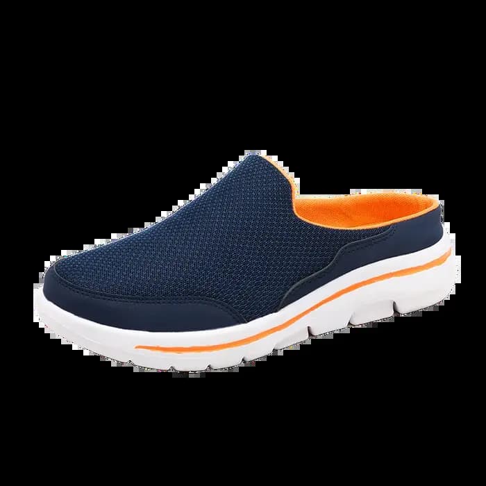 2025 hommes pantoufles été respirant maison pantoufles d'intérieur hommes fond épais diapositives mode Couple chaussures de marche grande taille 39-48