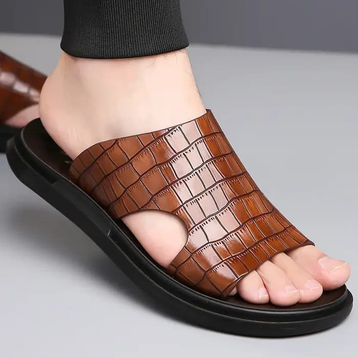 Chaussons pour hommes été nouveau Style respirant loisirs en plein air semelle souple antidérapant i