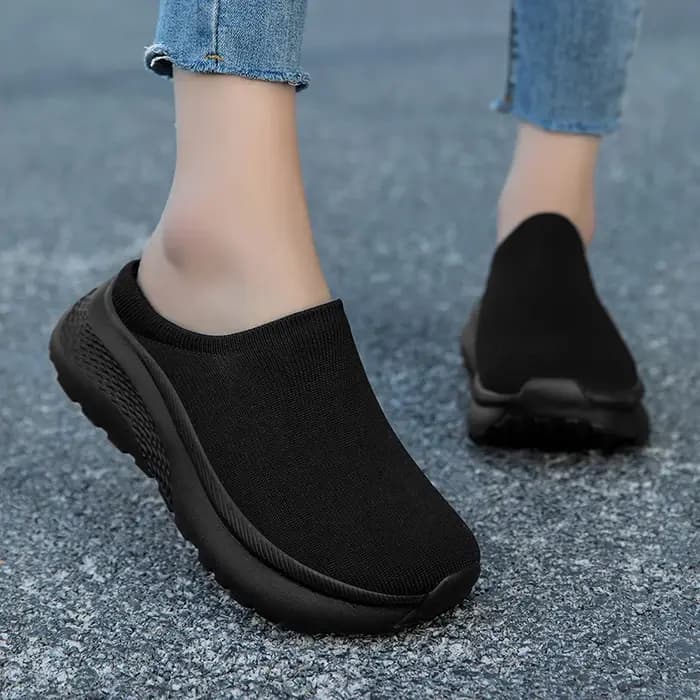 Demi-pantoufles chaudes pour hommes