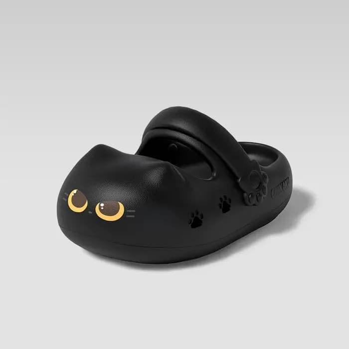 Nouvelles pantoufles antidérapantes patte de chat