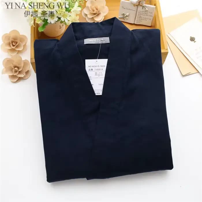 Ensemble pyjama japonais traditionnel pour hommes