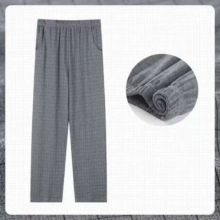 Pantalon de pyjama fin décontracté pour hommes