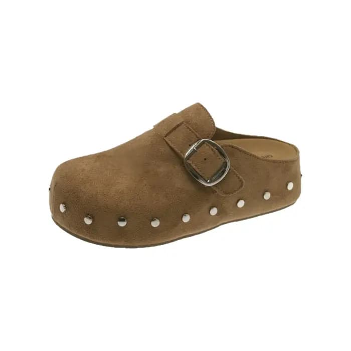 Chaussures pantoufles en fausse fourrure pour femmes