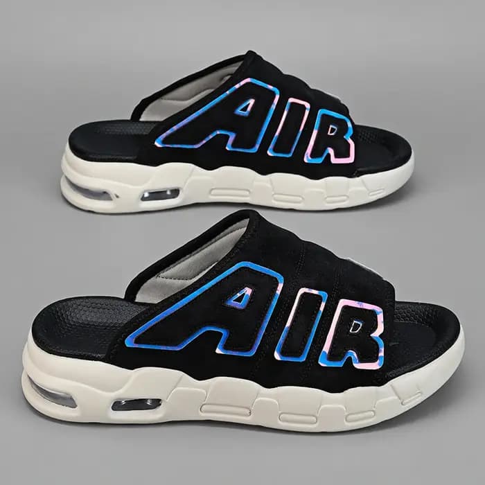 Chaussons pour hommes coussin d'air conception sandales été nouveau PVC doux antidérapant