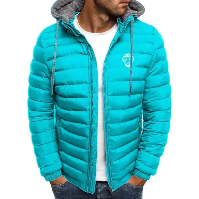 Leon Athletic Club de Bilbao 2021 hommes nouveau hiver et automne plus chaud couleur unie à manches longues tout assorti fermeture éclair col veste
