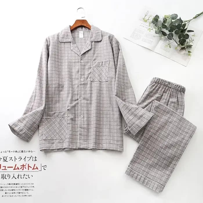 Ensemble de pyjama à manches longues pour hommes