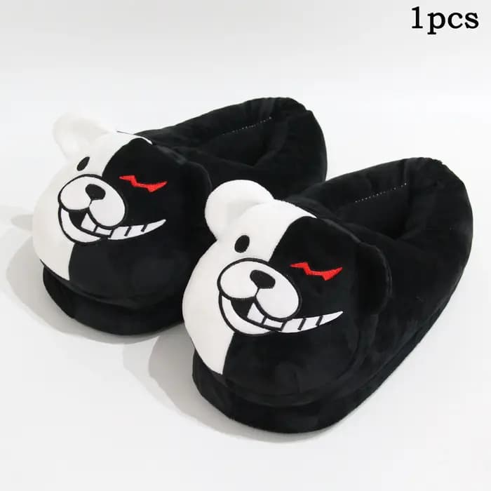 Monokuma licorne Kigurumi pyjama adulte Onesie Anime ours combinaison noir blanc Animal pyjamas femmes Halloween fête costume ensemble