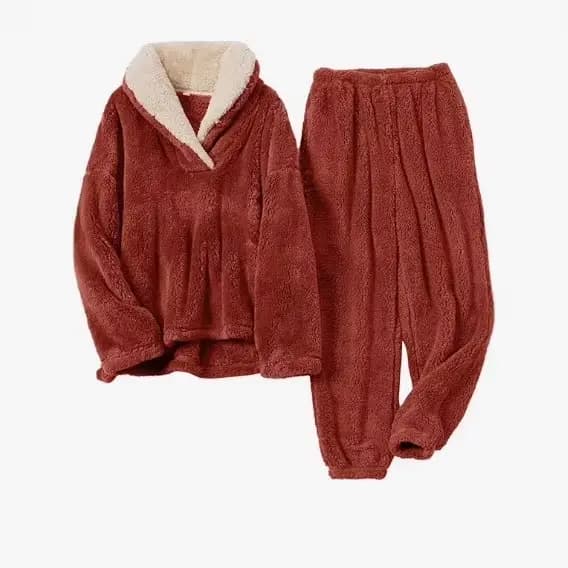 Ensemble pyjama moelleux pour femmes