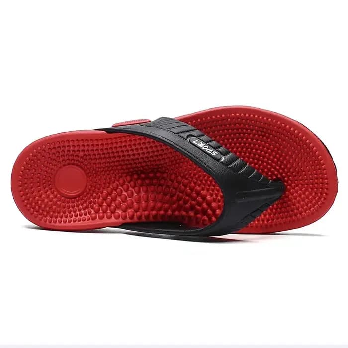 Grande taille 46 hommes pantoufles Massage tongs