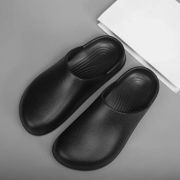 Pantoufles de cuisine à enfiler pour hommes et femmes