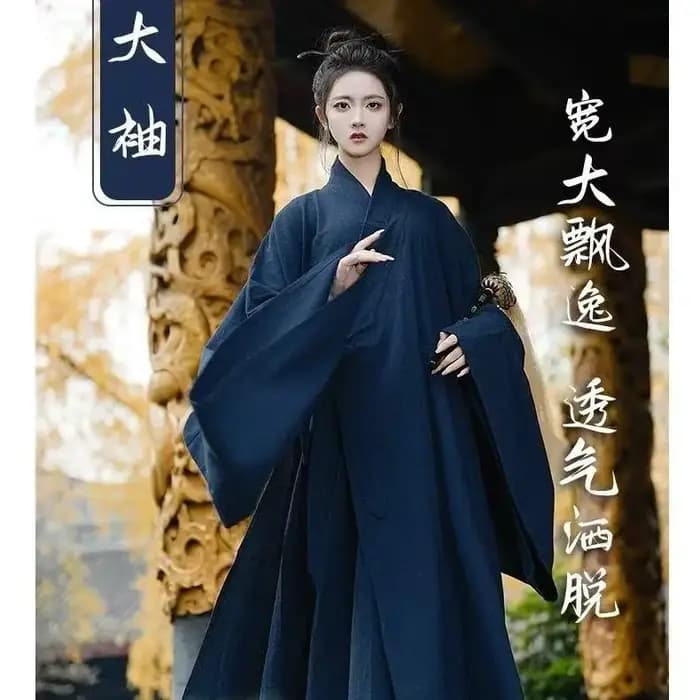 Robe Taoïste Originale Améliorée pour Homme et Femme, Costume Traditionnel Naturel de la ociastie Mi
