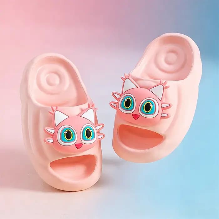 Chaussons 3D Monster Cat pour enfants en bas âge