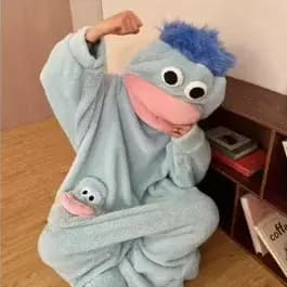 Pyjama d'hiver Big Mouth Fish pour adultes