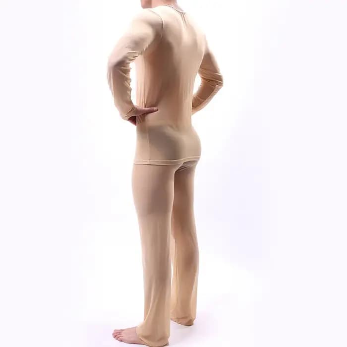 Ensemble pyjama en maille pour hommes – Vêtements de détente doux et respirants à séchage rapide